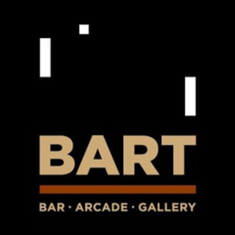 BART BAR · ARCADE · GALLERY Logo (USPTO, 04.09.2013)