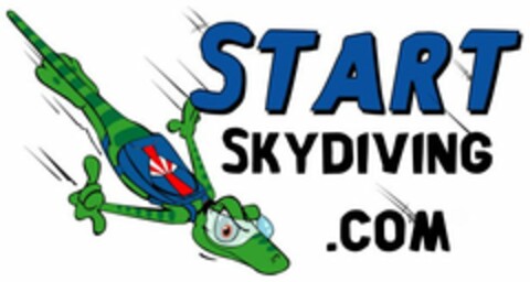 START SKYDIVING.COM Logo (USPTO, 06/24/2014)