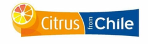 CITRUS FROM CHILE Logo (USPTO, 26.06.2014)