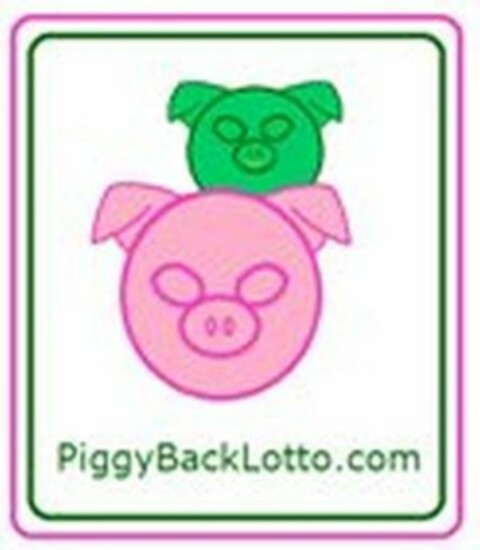 PIGGYBACKLOTTO.COM Logo (USPTO, 29.08.2014)