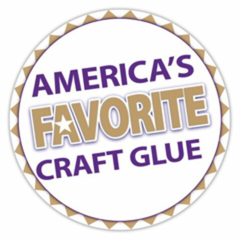 AMERICA'S FAVORITE CRAFT GLUE Logo (USPTO, 09/20/2014)