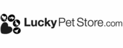 LUCKY PETSTORE.COM Logo (USPTO, 17.10.2014)