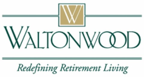 W WALTONWOOD REDEFINING RETIREMENT LIVING Logo (USPTO, 17.02.2015)