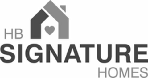 HB SIGNATURE HOMES Logo (USPTO, 04.03.2015)