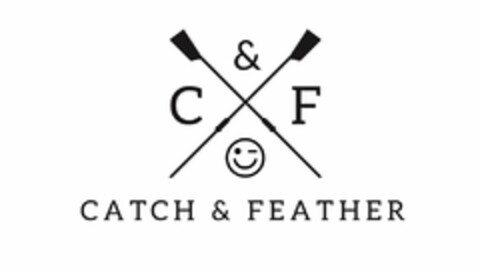 C&F CATCH & FEATHER Logo (USPTO, 04.04.2015)