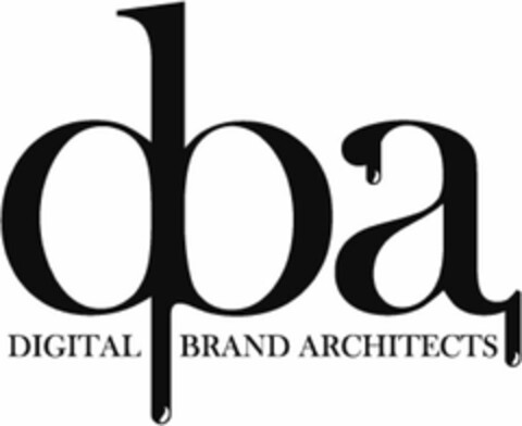 DBA DIGITAL BRAND ARCHITECTS Logo (USPTO, 28.04.2015)