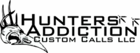 HUNTER'S ADDICTION CUSTOM CALLS LLC Logo (USPTO, 16.06.2015)