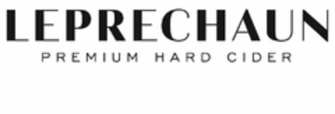 LEPRECHAUN PREMIUM HARD CIDER Logo (USPTO, 17.06.2015)