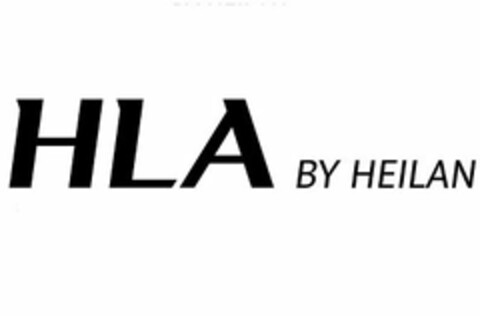 HLA BY HEILAN Logo (USPTO, 27.07.2015)