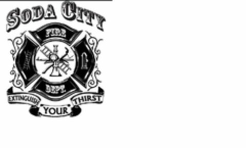 SODA CITY FIRE DEPT. EXTINGUISH YOUR THIRST Logo (USPTO, 03.09.2015)