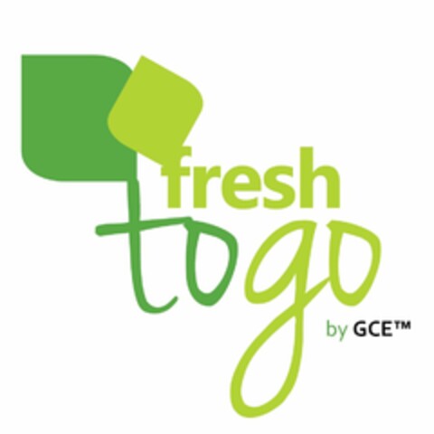 FRESH TO GO BY GCE Logo (USPTO, 02.12.2015)