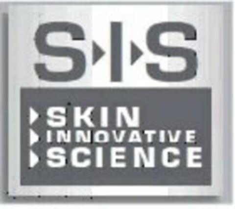 S I S SKIN INNOVATIVE SCIENCE Logo (USPTO, 04.12.2015)