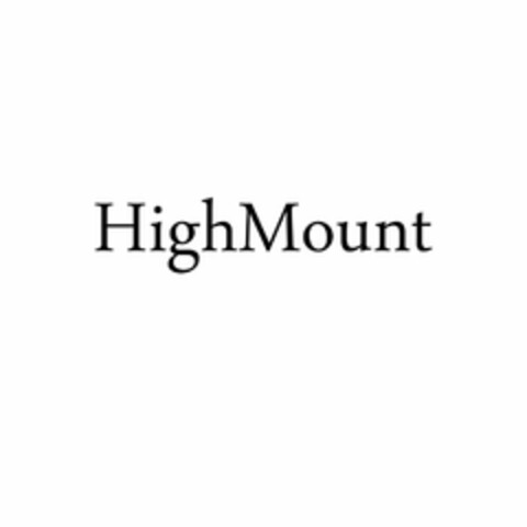 HIGHMOUNT Logo (USPTO, 03/23/2016)