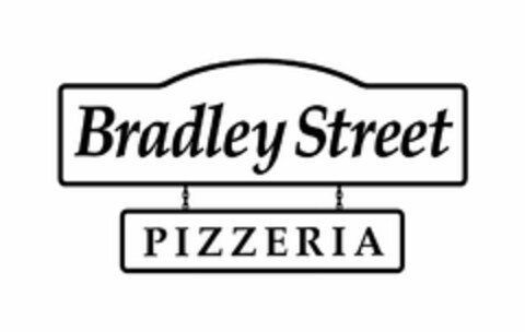 BRADLEY STREET PIZZERIA Logo (USPTO, 03/31/2016)