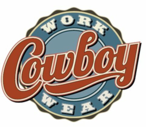 COWBOY WORK WEAR Logo (USPTO, 06.06.2016)