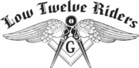 LOW TWELVE RIDERS G Logo (USPTO, 07/11/2016)