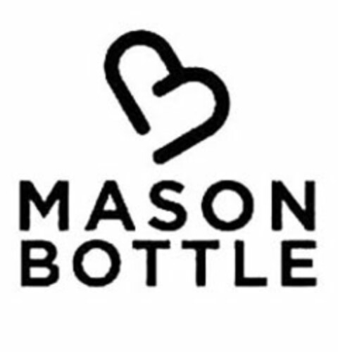 B MASON BOTTLE Logo (USPTO, 12.07.2016)