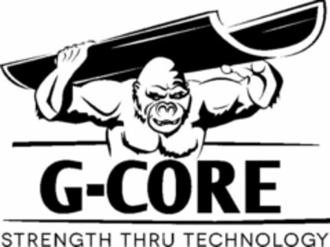 G-CORE STRENGTH THRU TECHNOLOGY Logo (USPTO, 08.09.2016)