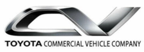 CV TOYOTA COMMERCIAL VEHICLE COMPANY Logo (USPTO, 27.09.2016)