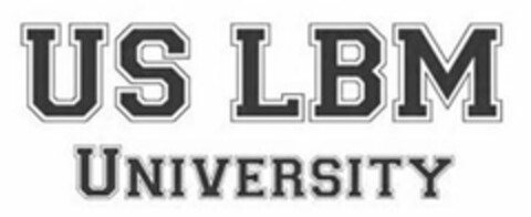 US LBM UNIVERSITY Logo (USPTO, 05/02/2017)