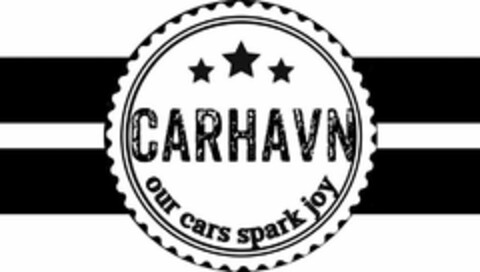 CARHAVN OUR CARS SPARK JOY Logo (USPTO, 06/09/2017)