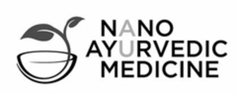 NANO AYURVEDIC MEDICINE Logo (USPTO, 28.06.2017)