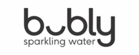 BUBLY SPARKLING WATER Logo (USPTO, 08/22/2017)