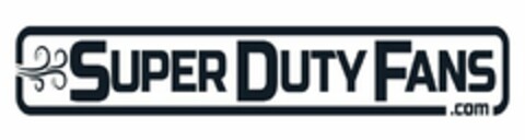 SUPER DUTY FANS .COM Logo (USPTO, 06.04.2018)