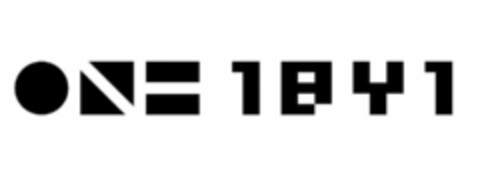 ONE 1 BY 1 Logo (USPTO, 27.04.2018)