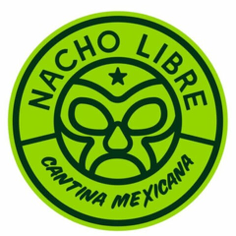 NACHO LIBRE CANTINA MEXICANA Logo (USPTO, 21.07.2018)