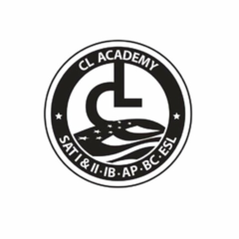 CL ACADEMY SAT I & II ·  IB · AP · BC · ESL Logo (USPTO, 19.09.2018)