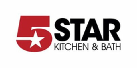 5 STAR KITCHEN & BATH Logo (USPTO, 24.01.2019)
