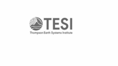 TESI THOMPSON EARTH SYSTEMS INSTITUTE Logo (USPTO, 02/07/2020)