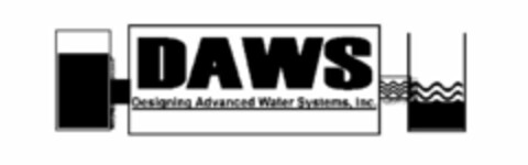 DAWS DESIGNING ADVANCED WATER SYSTEMS, INC. Logo (USPTO, 03/05/2009)