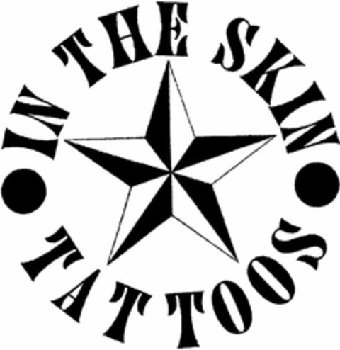 IN THE SKIN TATTOOS Logo (USPTO, 20.04.2009)