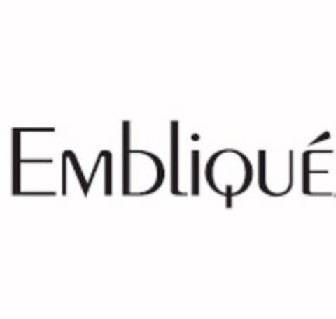 EMBLIQUE Logo (USPTO, 08.02.2010)