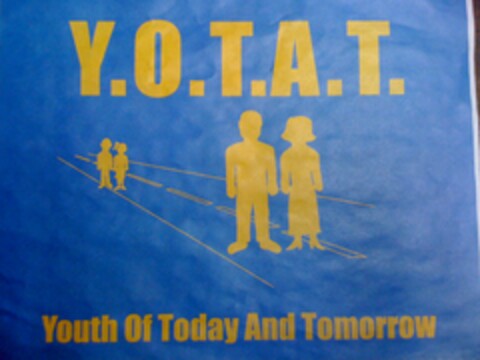 Y.O.T.A.T. YOUTH OF TODAY AND TOMORROW Logo (USPTO, 09.03.2010)