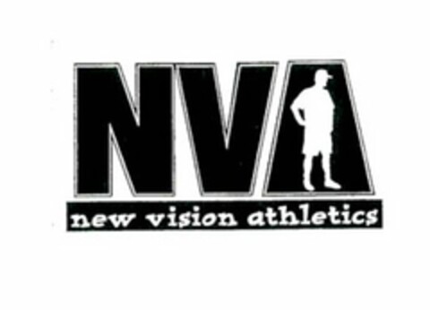 NVA NEW VISION ATHLETICS Logo (USPTO, 08/04/2010)