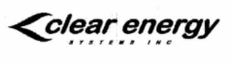 CLEAR ENERGY SYSTEMS INC Logo (USPTO, 24.01.2011)