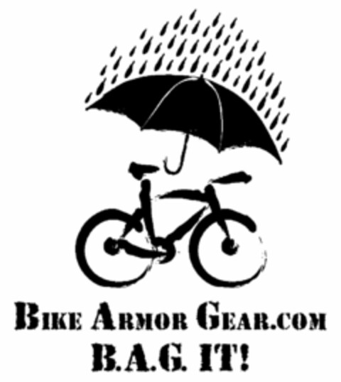 BIKE ARMOR GEAR.COM B.A.G. IT! Logo (USPTO, 27.06.2011)