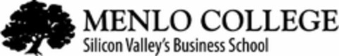 MENLO COLLEGE SILICON VALLEY'S BUSINESS SCHOOL Logo (USPTO, 09/29/2011)