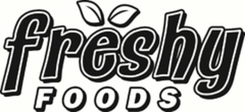 FRESHY FOODS Logo (USPTO, 26.10.2011)