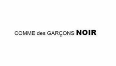COMME DES GARCONS NOIR Logo (USPTO, 22.05.2012)