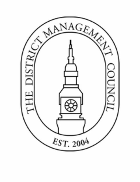 THE DISTRICT MANAGEMENT COUNCIL EST. 2004 Logo (USPTO, 12.09.2012)