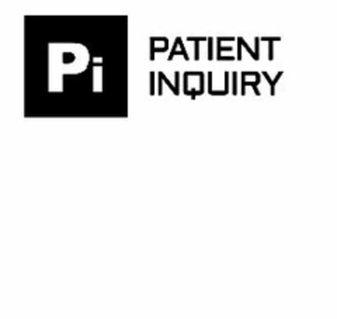 PI PATIENT INQUIRY Logo (USPTO, 19.02.2013)