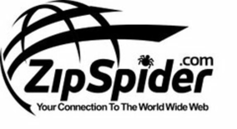 ZIPSPIDER.COM YOUR CONNECTION TO THE WORLD WIDE WEB Logo (USPTO, 06/05/2013)