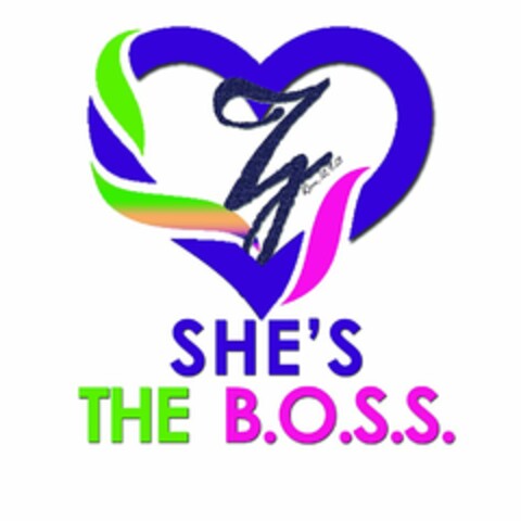 TZ SHE'S THE B.O.S.S. ROMANS 12: 9-13 Logo (USPTO, 13.08.2013)