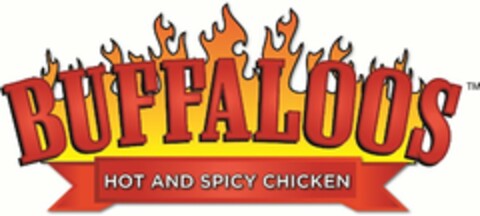 BUFFALOOS HOT AND SPICY CHICKEN Logo (USPTO, 13.02.2014)
