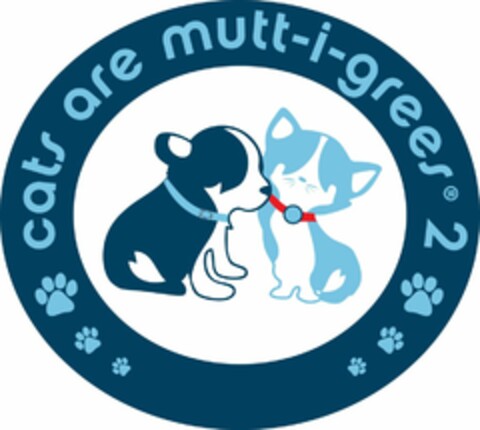 CATS ARE MUTT-I-GREES 2 Logo (USPTO, 03/06/2014)