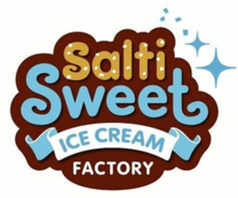 SALTI SWEET ICE CREAM FACTORY Logo (USPTO, 28.05.2014)